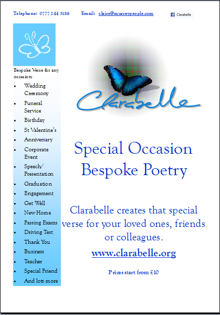 Clarabelle Bespoke Poetry
