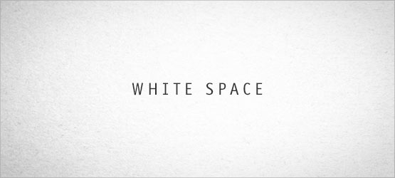 white space poetry