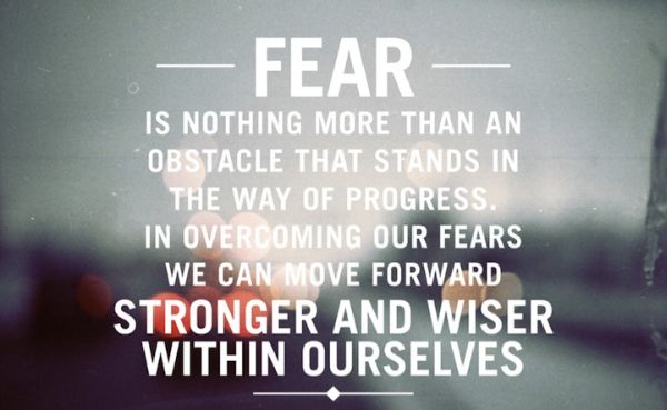 fear obstacles